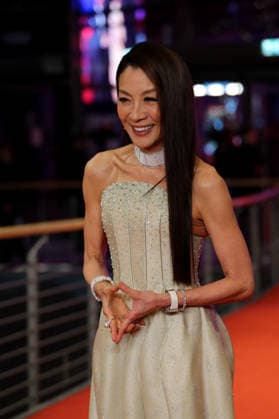 February 12, 2026, Berlin, Germany: Malaysian actress Michelle Yeoh poses on the red carpet at the opening ceremony of the 76th Berlin International Film Festival (Berlinale), which is Europe s first major film festival of the year, in Berlin. The festival runs from February 12 to 22, 2026. Berlin Germany  - ZUMAf146 20260212_zip_f146_062 Copyright: xRouzbehxFouladix