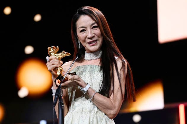 Michelle Yeoh at the presentation of the Honorary Golden Bear for Lifetime Achievement during the Opening Ceremony of the Berlinale 2026 76 Berlin International Film Festival at the Berlinale Palast Berlin, 12 02 2026 Foto:xN.xKubelkax xFuturexImagex ehrenbaer_6203