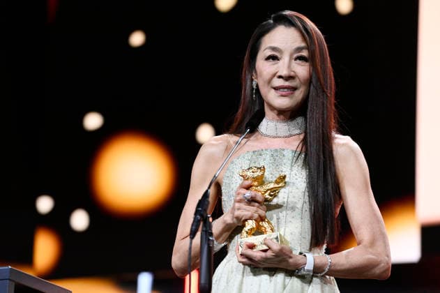 Michelle Yeoh at the presentation of the Honorary Golden Bear for Lifetime Achievement during the Opening Ceremony of the Berlinale 2026 76 Berlin International Film Festival at the Berlinale Palast Berlin, 12 02 2026 Foto:xN.xKubelkax xFuturexImagex ehrenbaer_6205