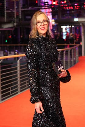 February 12, 2026, Berlin, Germany: Donata Wenders pose on the red carpet at the opening ceremony of the 76th Berlin International Film Festival (Berlinale), which is Europe s first major film festival of the year, in Berlin. The festival runs from February 12 to 22, 2026. Berlin Germany  - ZUMAf146 20260212_zip_f146_083 Copyright: xRouzbehxFouladix
