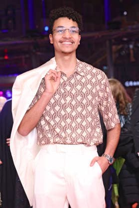 Joshua Kantara at the festival opening with the premiere of the feature film No Good Men at the Berlinale 2026 76 Berlin International Film Festival in the Berlinale Palast Berlin, 12 02 2026 Foto:xD.xBedrosianx xFuturexImagex opening_6246