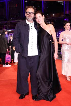Uli Hanisch and Bibiana Beglau at the festival opening with the premiere of the feature film No Good Men at the Berlinale 2026 76 Berlin International Film Festival in the Berlinale Palast Berlin, 12 02 2026 Foto:xD.xBedrosianx xFuturexImagex opening_6263