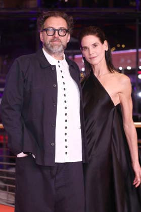 Uli Hanisch and Bibiana Beglau at the festival opening with the premiere of the feature film No Good Men at the Berlinale 2026 76 Berlin International Film Festival in the Berlinale Palast Berlin, 12 02 2026 Foto:xD.xBedrosianx xFuturexImagex opening_6265