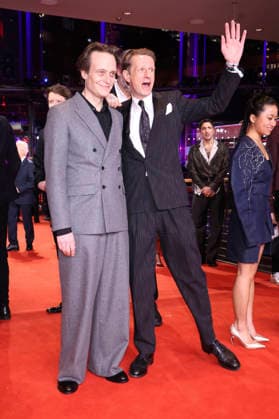 August Diehl and Alexander Scheer at the festival opening with the premiere of the feature film No Good Men at the Berlinale 2026 76 Berlin International Film Festival in the Berlinale Palast Berlin, 12 02 2026 Foto:xD.xBedrosianx xFuturexImagex opening_6336