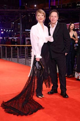 Heike Makatsch with partner Trystan Pütter at the festival opening with the premiere of the feature film No Good Men at the Berlinale 2026 76 Berlin International Film Festival in the Berlinale Palast Berlin, 12 02 2026 Foto:xD.xBedrosianx xFuturexImagex opening_6353