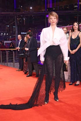Heike Makatsch at the festival opening with the premiere of the feature film No Good Men at the Berlinale 2026 76 Berlin International Film Festival in the Berlinale Palast Berlin, 12 02 2026 Foto:xD.xBedrosianx xFuturexImagex opening_6355