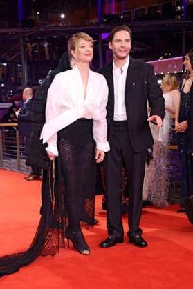 Heike Makatsch and Daniel Brühl at the festival opening with the premiere of the feature film No Good Men at the Berlinale 2026 76 Berlin International Film Festival in the Berlinale Palast Berlin, 12 02 2026 Foto:xD.xBedrosianx xFuturexImagex opening_6357