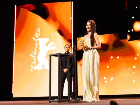 Opening Ceremony , Berlinale Palast , Berlin, Germany Michelle Yeoh accepts the Honorary Golden Bear during the Opening Ceremony for the Berlinale (Berlin Film Festival) at Berlinale Palast , Berlin, , Germany on 12 February 2026., Credit:Julie Edwards Avalon  Copyright: xJuliexEdwardsx xAvalonx 1074485413