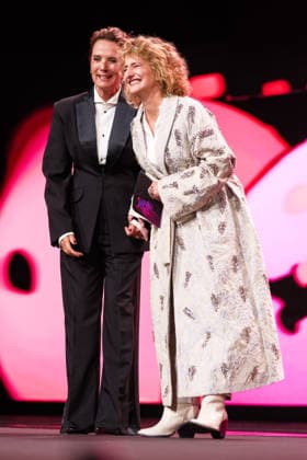 Opening Ceremony , Berlinale Palast , Berlin, Germany Festival director Tricia Tuttle on stage during the Opening Ceremony for the Berlinale (Berlin Film Festival) at Berlinale Palast , Berlin, , Germany on 12 February 2026., Credit:Julie Edwards Avalon  Copyright: xJuliexEdwardsx xAvalonx 1074485502
