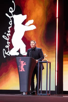 Opening Ceremony , Berlinale Palast , Berlin, Germany Sean Baker on stage during the Opening Ceremony for the Berlinale (Berlin Film Festival) at Berlinale Palast , Berlin, , Germany on 12 February 2026., Credit:Julie Edwards Avalon  Copyright: xJuliexEdwardsx xAvalonx 1074485544