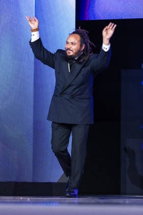 Opening Ceremony , Berlinale Palast , Berlin, Germany Min Bahadur Bham on stage during the Opening Ceremony for the Berlinale (Berlin Film Festival) at Berlinale Palast , Berlin, , Germany on 12 February 2026., Credit:Julie Edwards Avalon  Copyright: xJuliexEdwardsx xAvalonx 1074485609