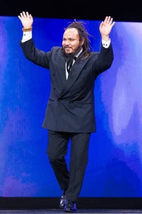 Opening Ceremony , Berlinale Palast , Berlin, Germany Min Bahadur Bham on stage during the Opening Ceremony for the Berlinale (Berlin Film Festival) at Berlinale Palast , Berlin, , Germany on 12 February 2026., Credit:Julie Edwards Avalon  Copyright: xJuliexEdwardsx xAvalonx 1074485613