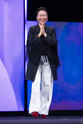 Opening Ceremony , Berlinale Palast , Berlin, Germany HIKARI on stage during the Opening Ceremony for the Berlinale (Berlin Film Festival) at Berlinale Palast , Berlin, , Germany on 12 February 2026., Credit:Julie Edwards Avalon  Copyright: xJuliexEdwardsx xAvalonx 1074485716
