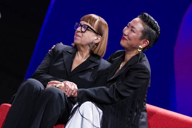 Opening Ceremony , Berlinale Palast , Berlin, Germany Ewa PuszczyÅ ska and HIKARI on stage during the Opening Ceremony for the Berlinale (Berlin Film Festival) at Berlinale Palast , Berlin, , Germany on 12 February 2026., Credit:Julie Edwards Avalon  Copyright: xJuliexEdwardsx xAvalonx 1074485722