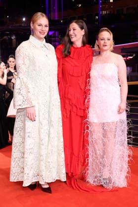 Rosalie Thomass, Alexandra Maria Lara and Jasna Fritzi Bauer at the festival opening with the premiere of the feature film No Good Men at the Berlinale 2026 76 Berlin International Film Festival in the Berlinale Palast Berlin, 12 02 2026 Foto:xD.xBedrosianx xFuturexImagex opening_6375