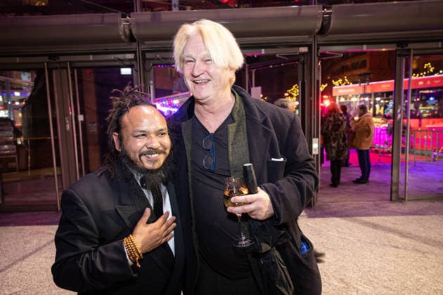 Opening 76 Berlinale The Alternative View and Detlef Buck and Min Bahadur Bham Nepal PARTY Opening of the 76 Berlinale with the Afghan film No Good Men at the Berlinale Palast in Berlin Copyright: xEventpressx