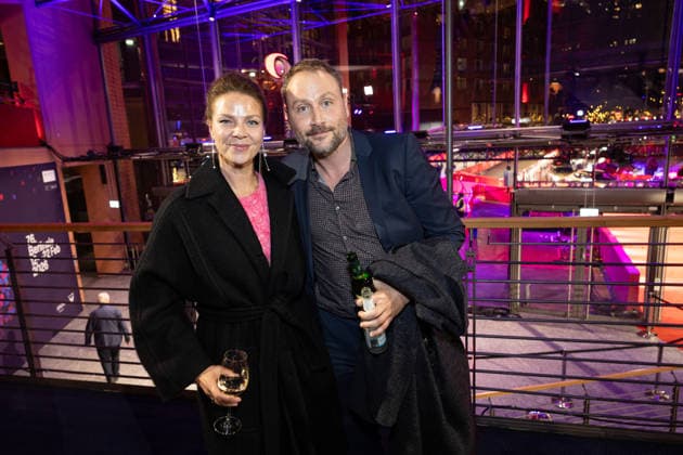 Opening 76 Berlinale The Alternative View Jessica Schwarz and Max Riemelt PARTY Opening of the 76th Berlinale with the Afghan film No Good Men at the Berlinale Palast in Berlin Copyright: xEventpressx