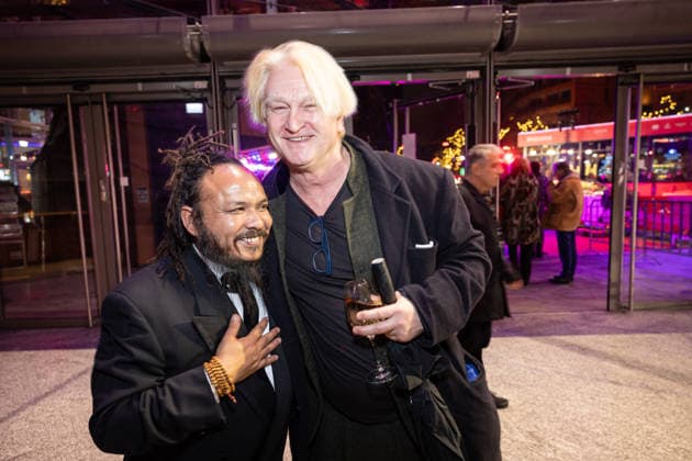 Opening 76 Berlinale The Alternative View and Detlef Buck and Min Bahadur Bham Nepal PARTY Opening of the 76 Berlinale with the Afghan film No Good Men at the Berlinale Palast in Berlin Copyright: xEventpressx