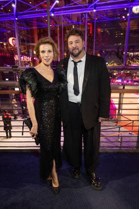 Opening 76 Berlinale The Alternative View Franziska Weisz and Daniel Zillmann PARTY Opening of the 76th Berlinale with the Afghan film No Good Men at the Berlinale Palast in Berlin Copyright: xEventpressx