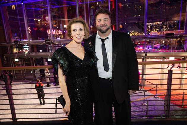 Opening 76 Berlinale The Alternative View Franziska Weisz and Daniel Zillmann PARTY Opening of the 76th Berlinale with the Afghan film No Good Men at the Berlinale Palast in Berlin Copyright: xEventpressx