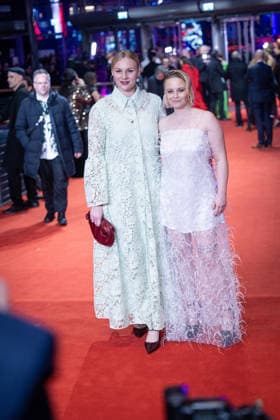 Opening 76 Berlinale The alternative view Jasna Fritzi Bauer and Rosalie Thomass Opening of the 76th Berlinale with the Afghan film No Good Men at the Berlinale Palast in Berlin Copyright: xEventpressx