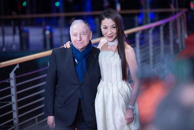 Opening 76 Berlinale The alternative view Michelle Yeoh and husband Jean Todt Opening of the 76th Berlinale with the Afghan film No Good Men at the Berlinale Palast in Berlin Copyright: xEventpressx