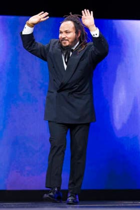 Min Bahadur Bham at the festival opening with the premiere of the feature film No Good Men at the Berlinale 2026 76 Berlin International Film Festival in the Berlinale Palast Berlin, 12 02 2026 Foto:xJ.xEdwardsx xFuturexImagex opening_6409