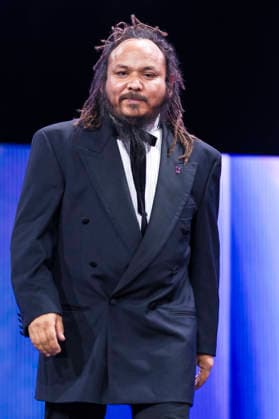 Min Bahadur Bham at the festival opening with the premiere of the feature film No Good Men at the Berlinale 2026 76 Berlin International Film Festival in the Berlinale Palast Berlin, 12 02 2026 Foto:xJ.xEdwardsx xFuturexImagex opening_6410