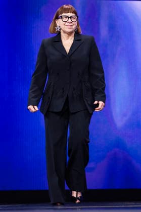 Ewa Puszczynska at the festival opening with the premiere of the feature film No Good Men at the Berlinale 2026 76 Berlin International Film Festival in the Berlinale Palast Berlin, 12 02 2026 Foto:xJ.xEdwardsx xFuturexImagex opening_6415