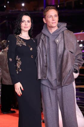 Ruby O Fee and Matthias Schweighöfer at the festival opening with the premiere of the feature film No Good Men at the Berlinale 2026 76 Berlin International Film Festival in the Berlinale Palast Berlin, 12 02 2026 Foto:xD.xBedrosianx xFuturexImagex opening_6429
