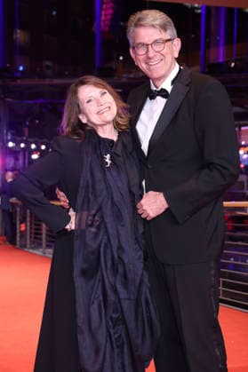 Christiane Goetz Weimer and Wolfram Weimer at the festival opening with the premiere of the feature film No Good Men at the Berlinale 2026 76 Berlin International Film Festival in the Berlinale Palast Berlin, 12 02 2026 Foto:xD.xBedrosianx xFuturexImagex opening_6441