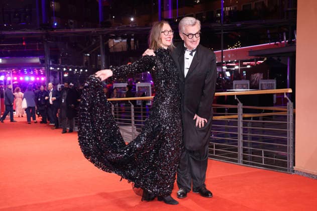 Wim Wenders with his wife Donata Wenders at the festival opening with the premiere of the feature film No Good Men at the Berlinale 2026 76 Berlin International Film Festival in the Berlinale Palast Berlin, 12 02 2026 Foto:xD.xBedrosianx xFuturexImagex opening_6447