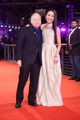 Michelle Yeoh with husband Jean Todt at the festival opening with the premiere of the feature film No Good Men at the Berlinale 2026 76 Berlin International Film Festival in the Berlinale Palast Berlin, 12 02 2026 Foto:xD.xBedrosianx xFuturexImagex opening_6456