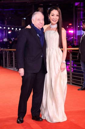 Michelle Yeoh with husband Jean Todt at the festival opening with the premiere of the feature film No Good Men at the Berlinale 2026 76 Berlin International Film Festival in the Berlinale Palast Berlin, 12 02 2026 Foto:xD.xBedrosianx xFuturexImagex opening_6457