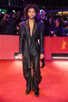 Lamin Leroy Gibba on the red carpet of the OPENING OF THE 76 BERLINALE International Berlin Film Festival at the Berlinale Palast at Potsdamer Platz in Berlin on 12 02 2026