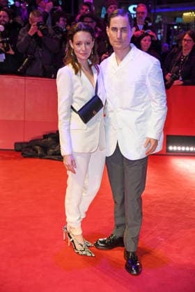 Lavinia Wilson, Clemens Schick on the red carpet of the OPENING OF THE 76 BERLINALE International Berlin Film Festival at the Berlinale Palast at Potsdamer Platz in Berlin on 12 02 2026