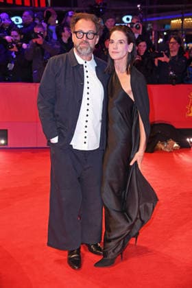 Uli Hanisch, Bibiana Beglau on the red carpet of the OPENING OF THE 76 BERLINALE International Berlin Film Festival at the Berlinale Palast at Potsdamer Platz in Berlin on 12 02 2026