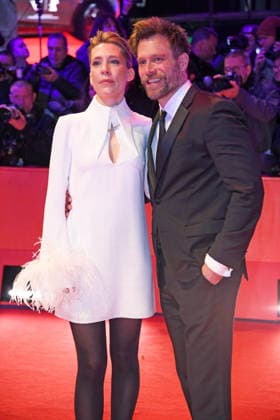 Ken Duken with wife Marisa Leonie Bach on the red carpet of the OPENING OF THE 76 BERLINALE International Berlin Film Festival at the Berlinale Palast at Potsdamer Platz in Berlin on 12 02 2026