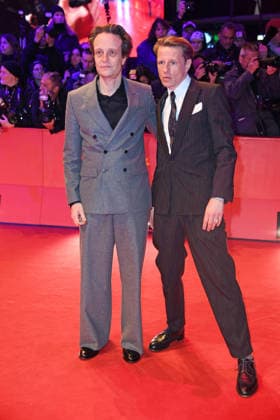 August Diehl, Alexander Scheer on the red carpet of the OPENING OF THE 76 BERLINALE International Berlin Film Festival at the Berlinale Palast at Potsdamer Platz in Berlin on 12 02 2026