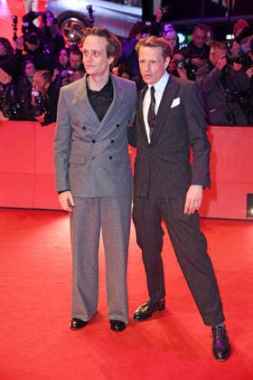 August Diehl, Alexander Scheer on the red carpet of the OPENING OF THE 76 BERLINALE International Berlin Film Festival at the Berlinale Palast at Potsdamer Platz in Berlin on 12 02 2026