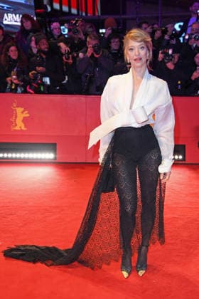 Heike Makatsch on the red carpet of the OPENING OF THE 76 BERLINALE International Berlin Film Festival at the Berlinale Palast at Potsdamer Platz in Berlin on 12 02 2026