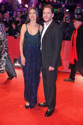 Daniel Brühl with wife Felicitas Rombold on the red carpet of the OPENING OF THE 76 BERLINALE International Berlin Film Festival at the Berlinale Palast at Potsdamer Platz in Berlin on 12 02 2026