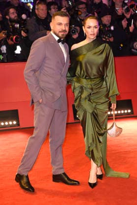 Edin Hasanovic and Melika Foroutan at the festival opening with the premiere of the feature film No Good Men at the Berlinale 2026 76 Berlin International Film Festival in the Berlinale Palast Berlin, 12 02 2026 Foto:xC.xNiehausx xFuturexImagex opening_6527