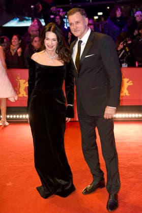 Iris Berben with partner Heiko Kiesow at the festival opening with the premiere of the feature film No Good Men at the Berlinale 2026 76 Berlin International Film Festival in the Berlinale Palast Berlin, 12 02 2026 Foto:xC.xNiehausx xFuturexImagex opening_6530