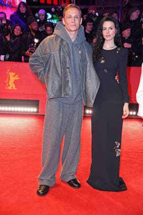 Matthias Schweighöfer with wife Ruby O Fee on the red carpet of the OPENING OF THE 76 BERLINALE International Berlin Film Festival at the Berlinale Palast at Potsdamer Platz in Berlin on 12 02 2026