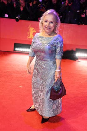 Christine Urspruch on the red carpet of the OPENING OF THE 76 BERLINALE International Berlin Film Festival at the Berlinale Palast at Potsdamer Platz in Berlin on 12 02 2026