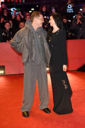 Matthias Schweighöfer with partner Ruby O Fee at the festival opening with the premiere of the feature film No Good Men at the Berlinale 2026 76 Berlin International Film Festival in the Berlinale Palast Berlin, 12 02 2026 Foto:xC.xNiehausx xFuturexImagex opening_6538