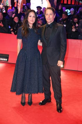 Sean Baker with wife Samantha Quan on the red carpet of the OPENING OF THE 76 BERLINALE International Berlin Film Festival at the Berlinale Palast at Potsdamer Platz in Berlin on 12 02 2026