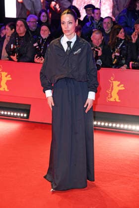 Gina Haller on the red carpet of the OPENING OF THE 76 BERLINALE International Berlin Film Festival at the Berlinale Palast at Potsdamer Platz in Berlin on 12 02 2026