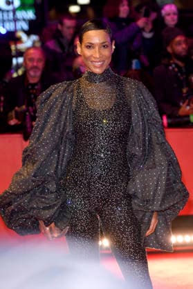 Annabelle Mandeng at the festival opening with the premiere of the feature film No Good Men at the Berlinale 2026 76 Berlin International Film Festival in the Berlinale Palast Berlin, 12 02 2026 Foto:xC.xNiehausx xFuturexImagex opening_6549